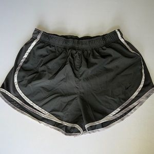 Women’s Nike Tempo Shorts Anthracite/White/Grey/Smokey Detail-Size Medium